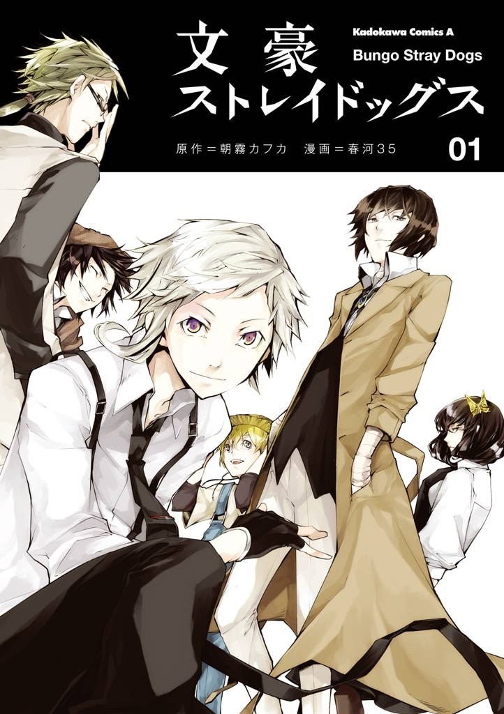 【漫画】《文豪野犬》系列合集 PDF 百度/夸克网盘下载