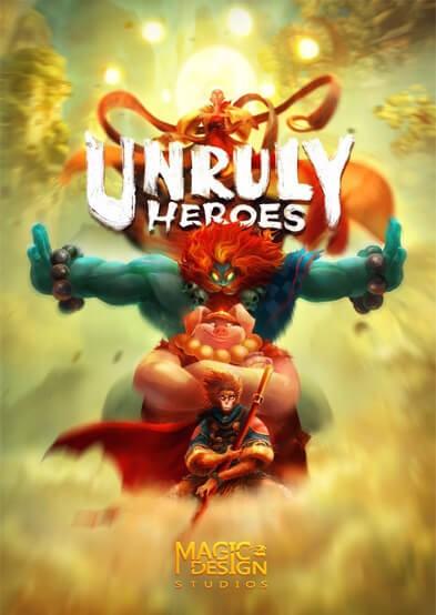 【PC/AAVG】​非常英雄 国外版西游记 v20200123 送修改器  Unruly Heroes 免安装中文版【夸克】